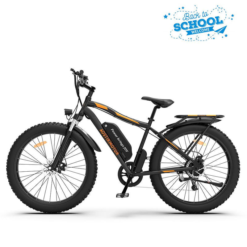 Aostirmotor S07-B Fat Tire Electric Mountain Bike 48V/13Ah 750W 160452 - Bargain Power Outlet