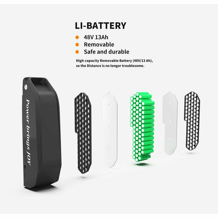 Aostirmotor S07-F All Terrain Fat Tire Electric Bike  48V/13Ah 750W